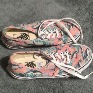 Dolphin print vans